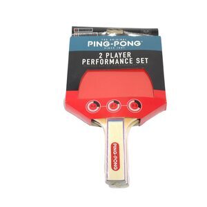 The Original Ping-Pong 2 Player Performance Set - 5-Ply Blade T1160F NEW
